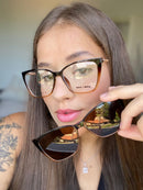 Óculos de Grau Feminino Modelo Franciele | One Way (Clip-on)