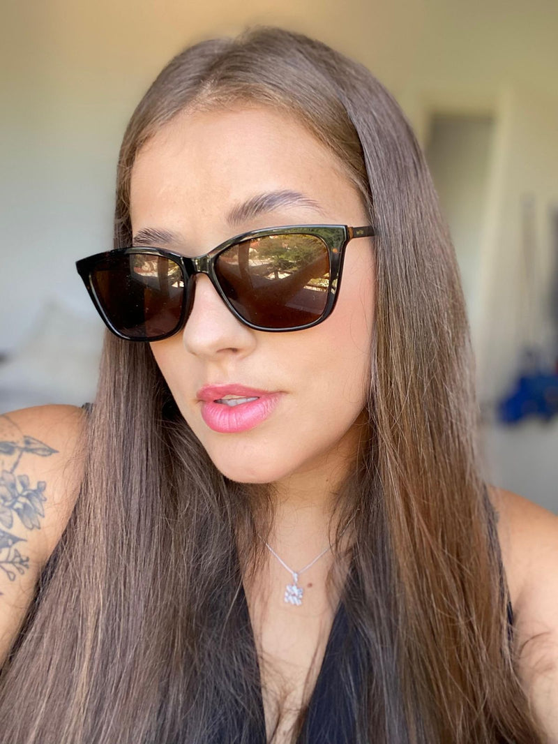 Óculos de Grau Feminino Modelo Janaína | Anni Felici (Clip-on)