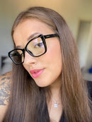 Óculos de Grau Feminino Modelo Hortência | Anni Felici (Clip-on)