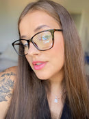 Óculos de Grau Feminino Modelo Janaína | Anni Felici (Clip-on)